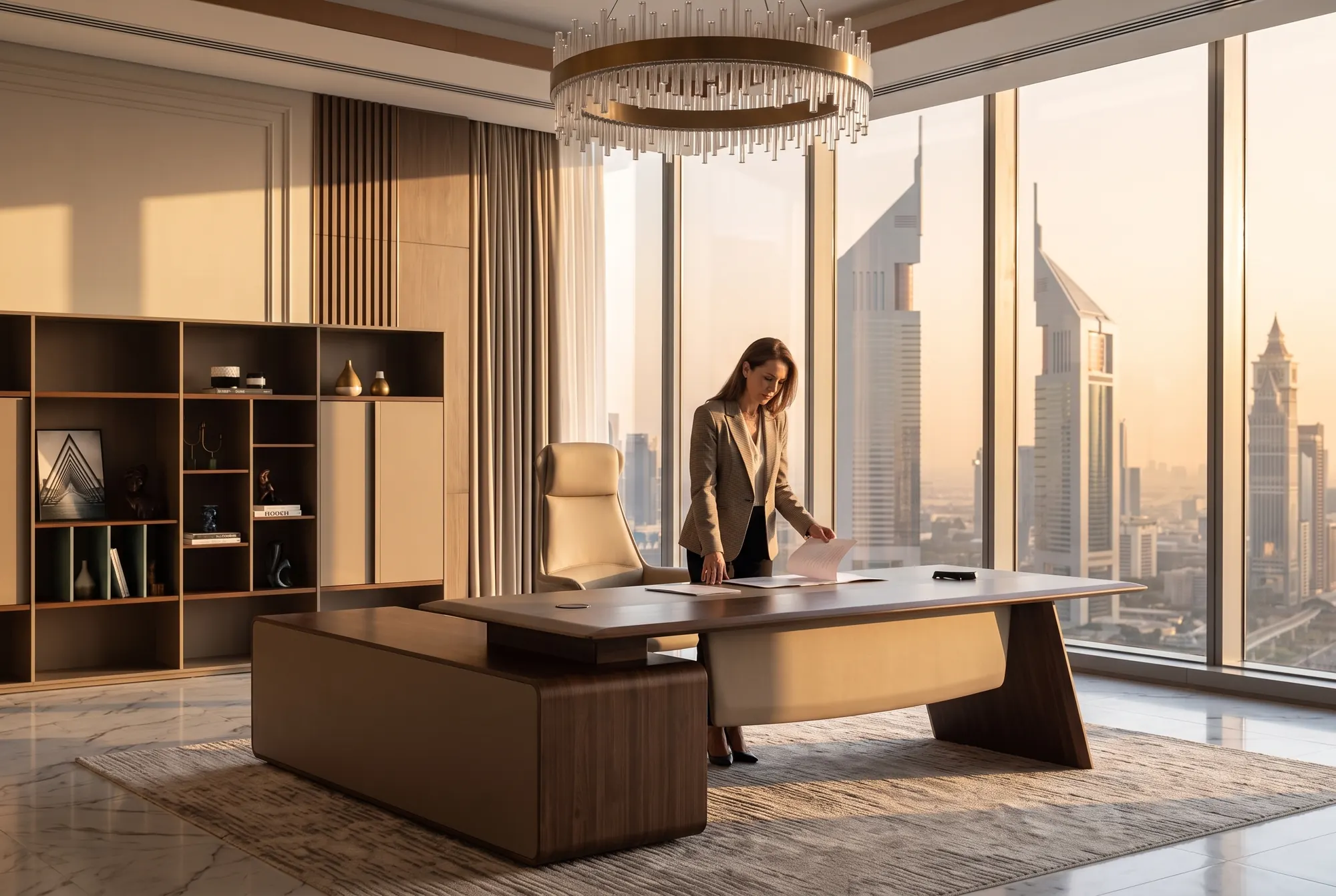 Office: Corner office