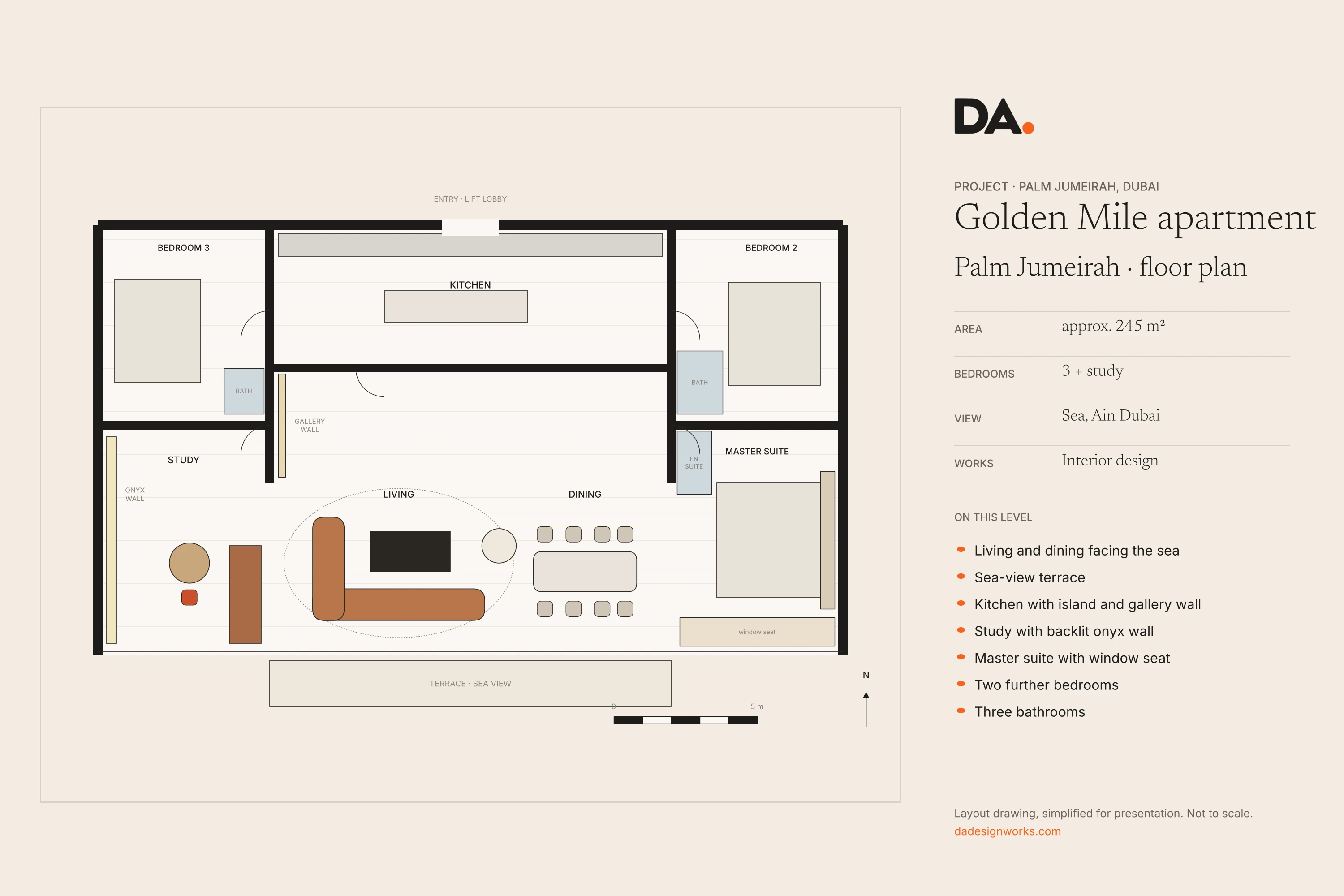 Floor plan: Golden Mile