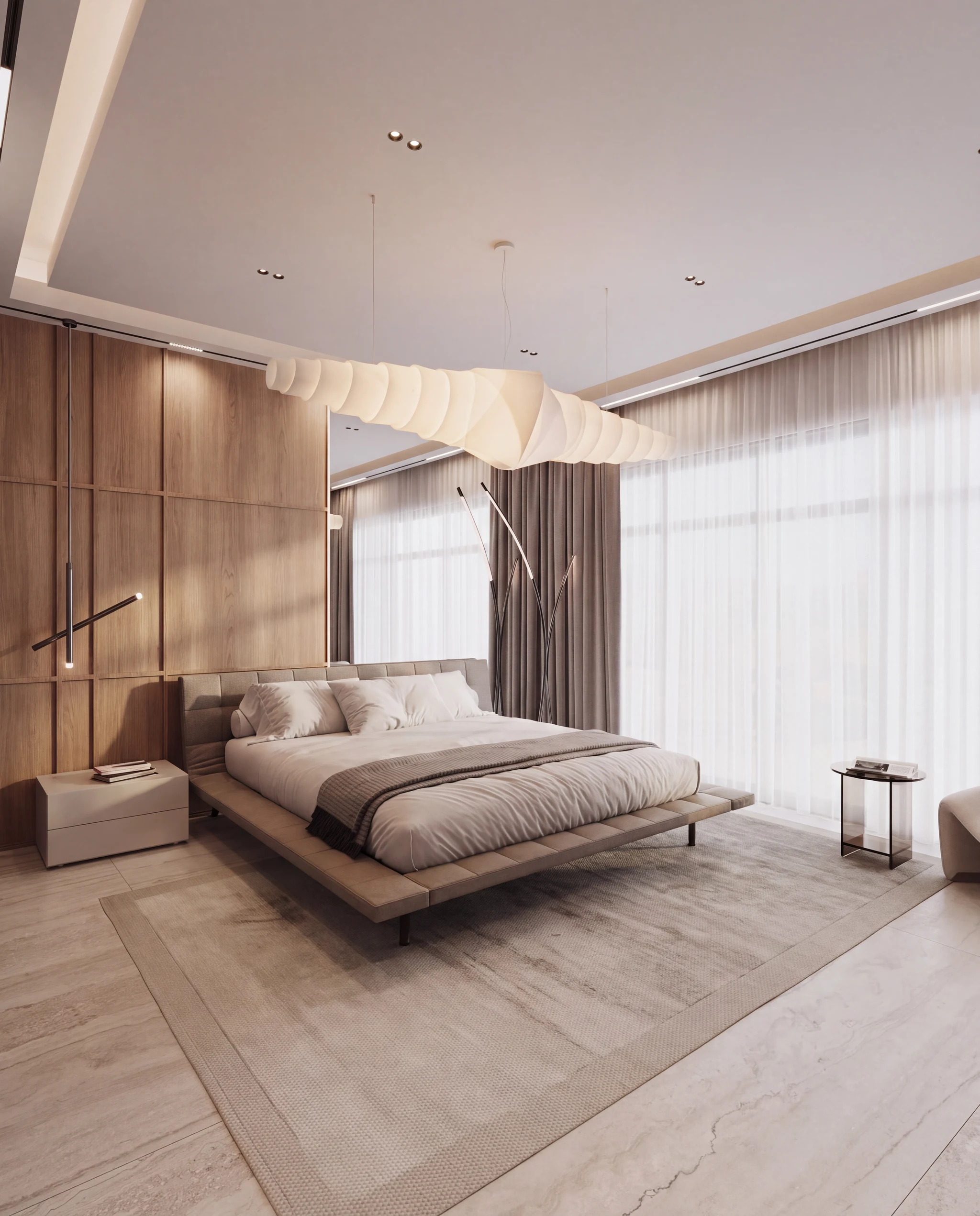 After: Master bedroom by the window