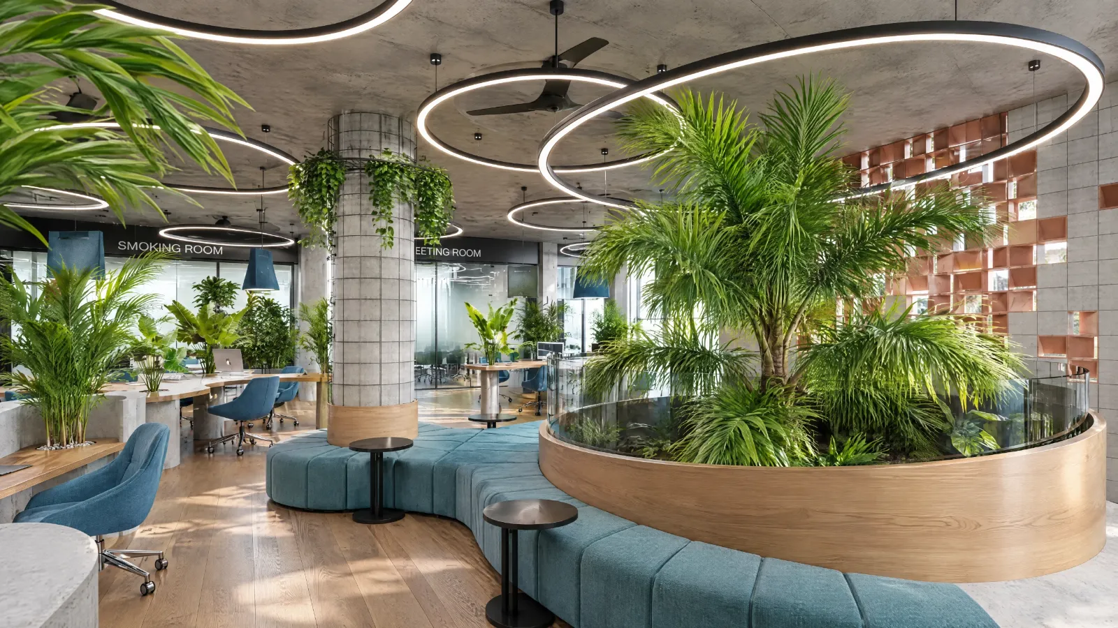 Garden coworking hub, Business Bay